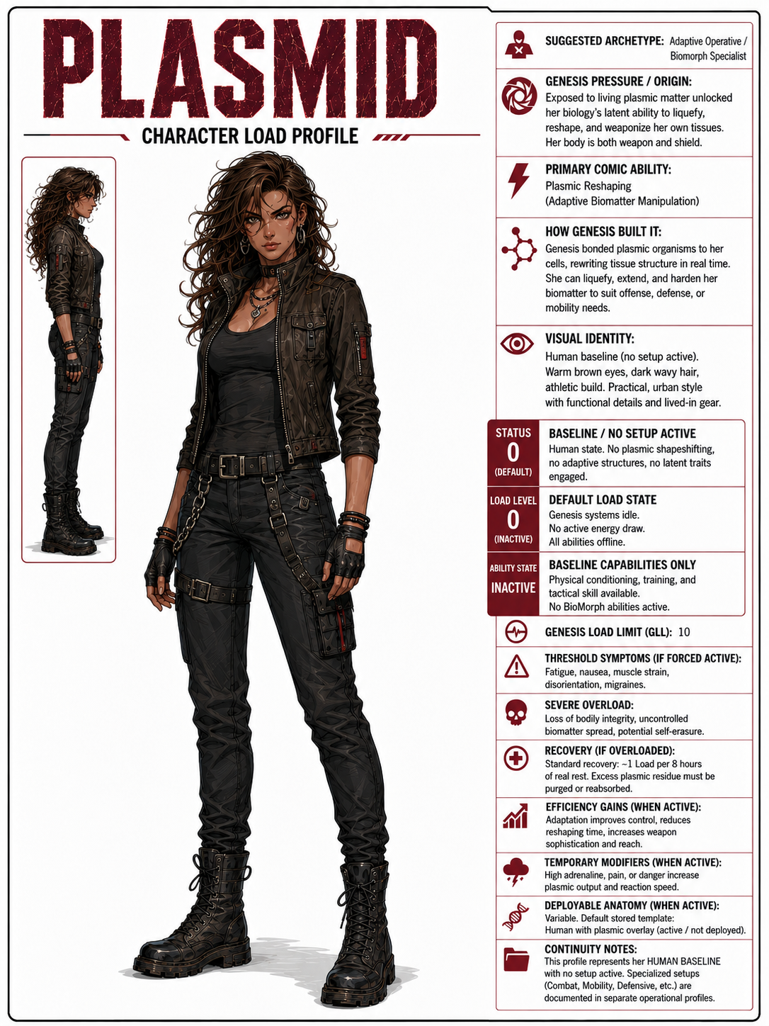 Plasmid character profile