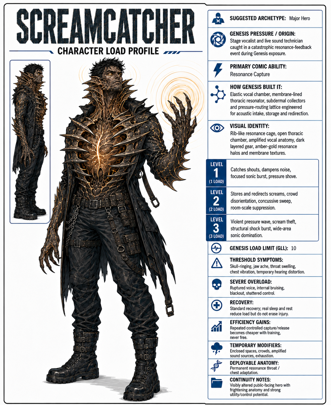 Screamcatcher character profile